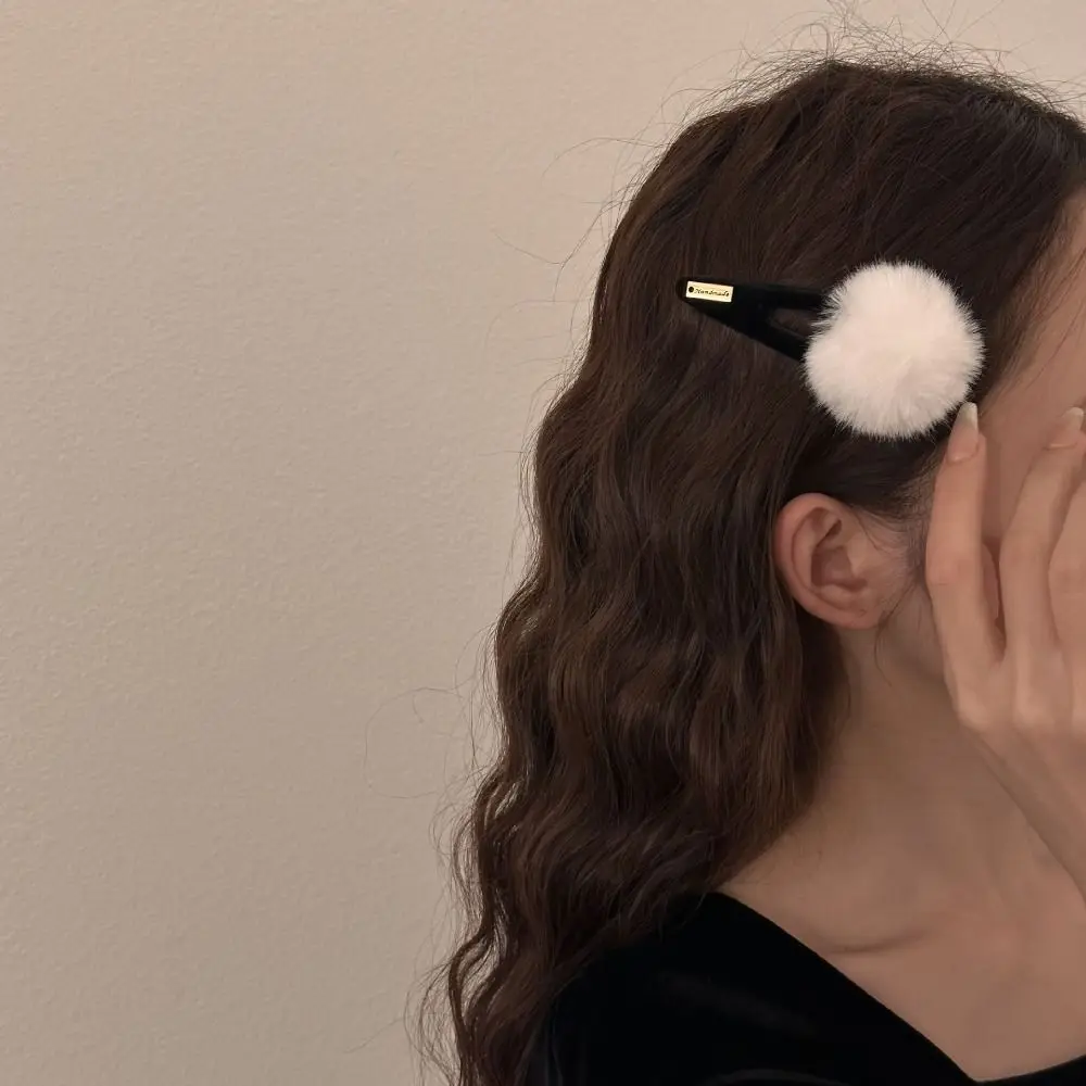 

Бархатная заколка для волос с шариками, модные заколки с буквами, боковые заколки, заколки для волос, головные уборы, аксессуары для уличной одежды