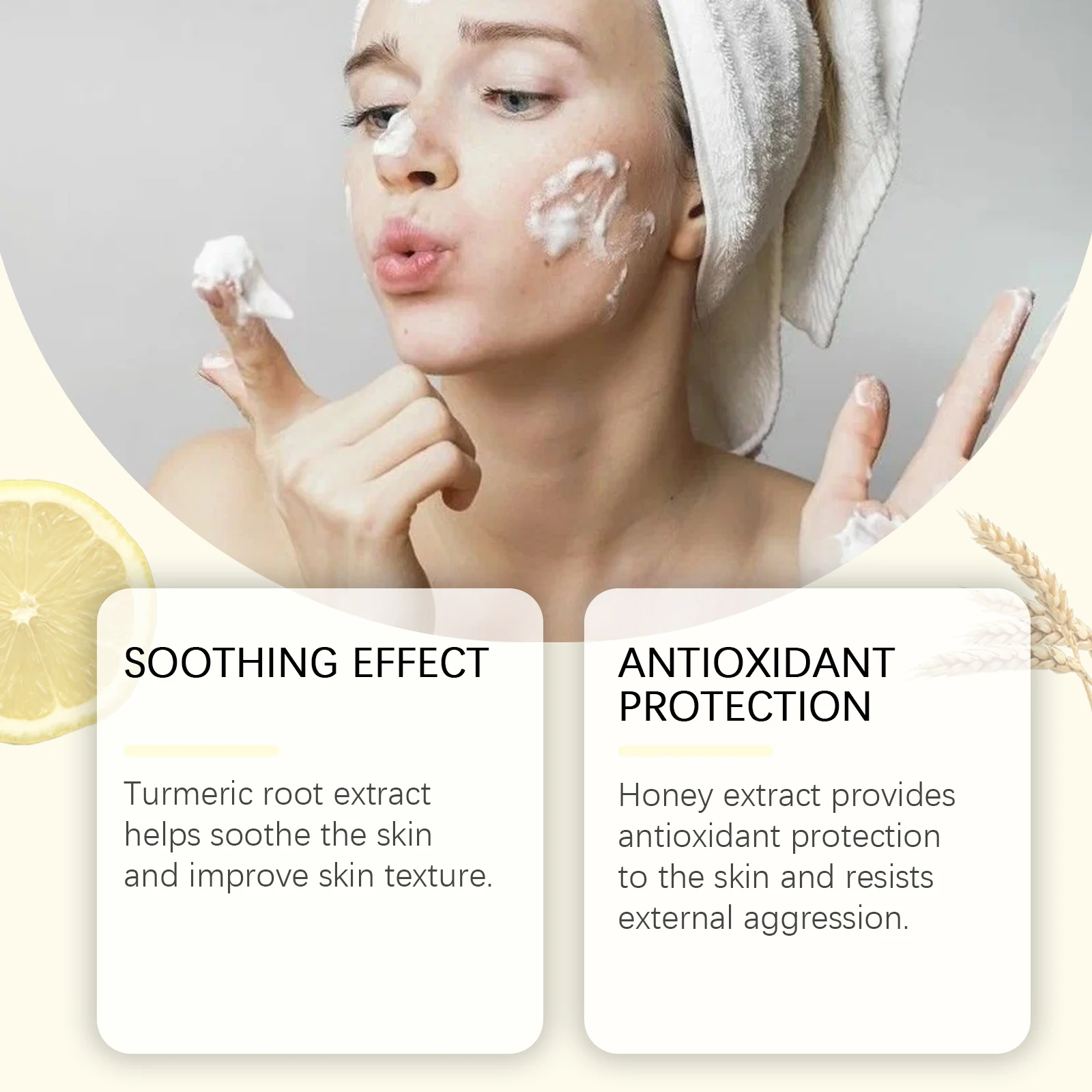 Savon au curcuma naturel fait à la main, 100g, soins pour le visage, beauté, nettoyage du corps, éclaircissant, aisselles, jambes, soins pour la peau