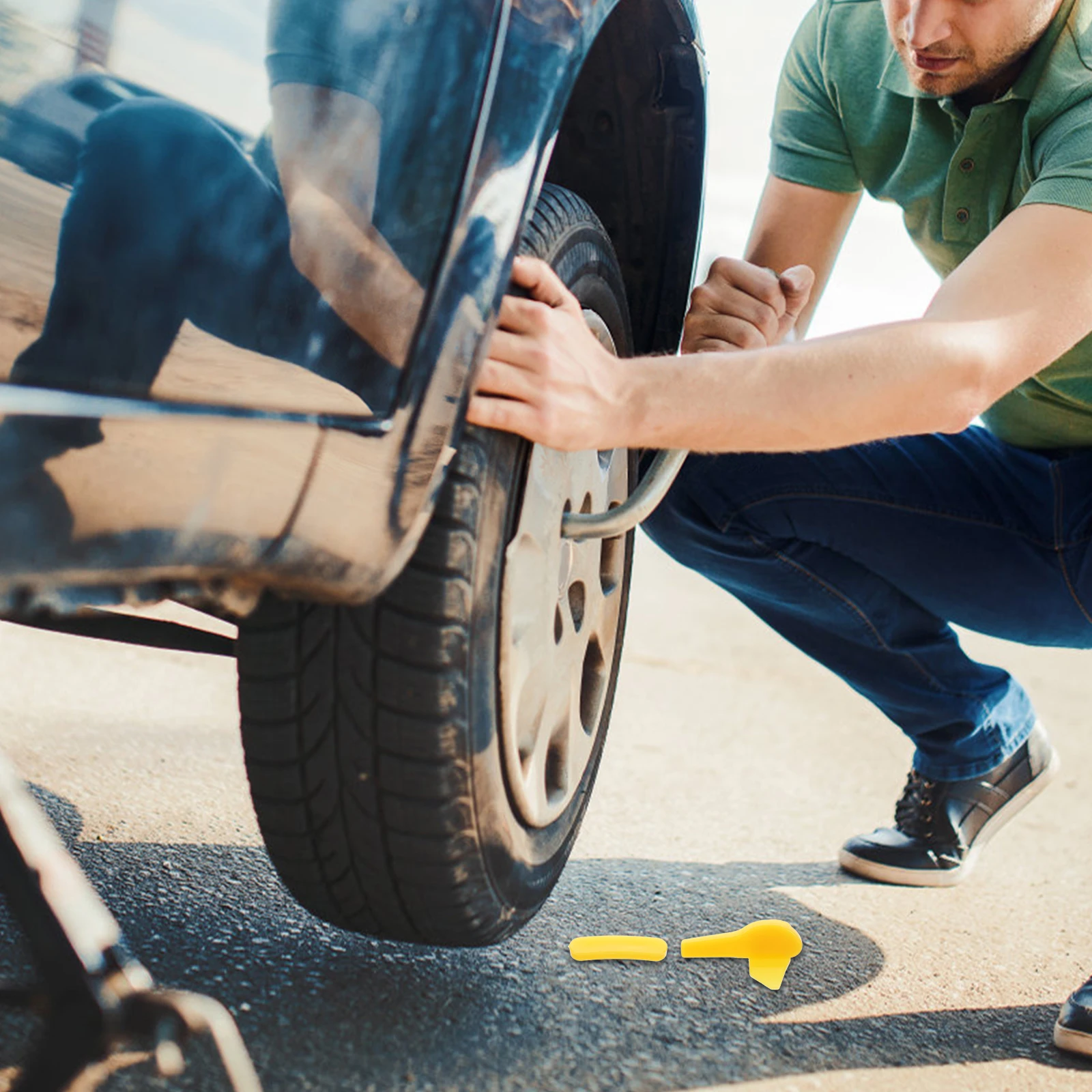 

2pcs Changer Plastic Insert Bird Head Protector Guard Car Tire Machine Accessories Dismount Tool Rim Protectors For Cars Wheel