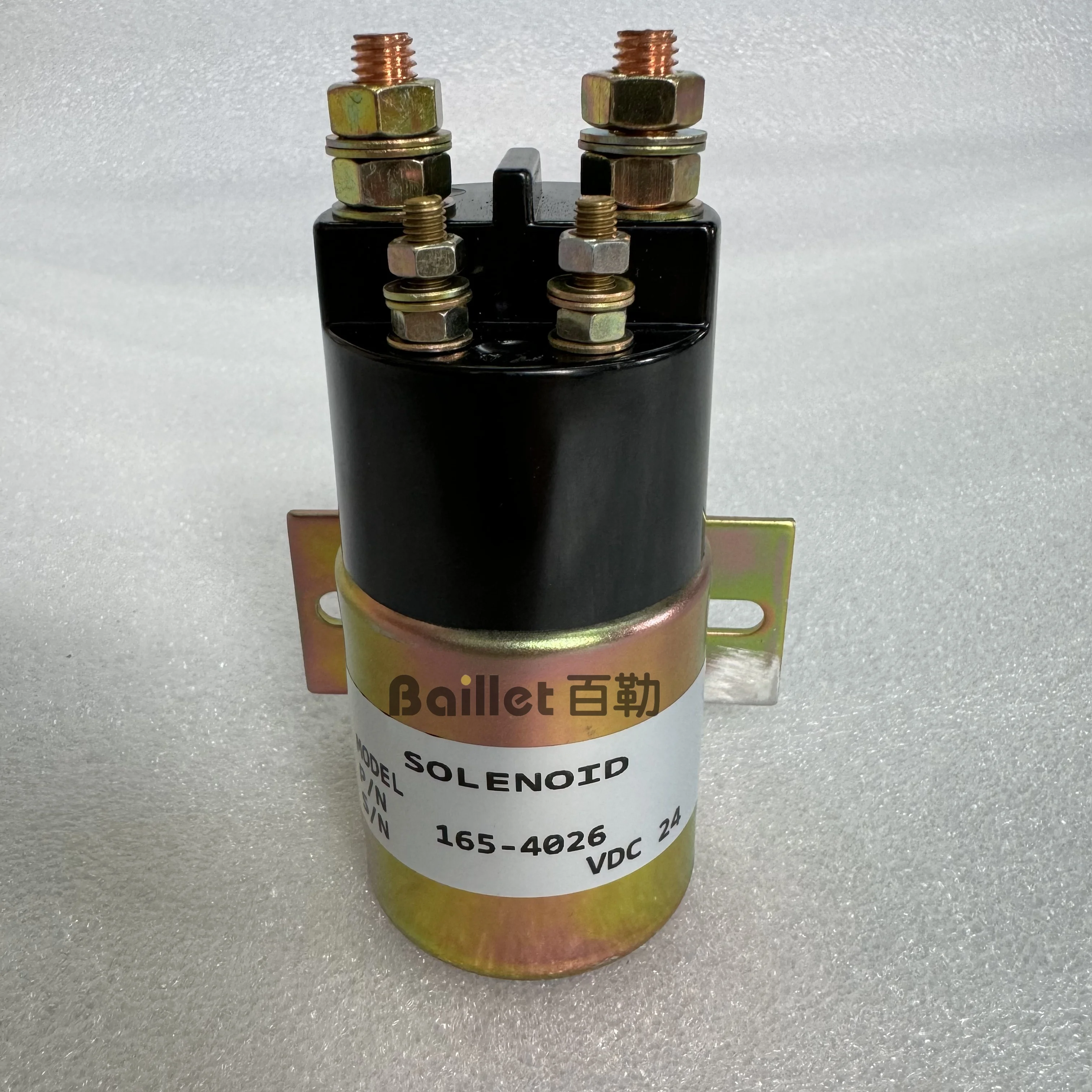 

165-4026 3T0376 Baillet Starter Relay Solenoid Valve 12V/24V DC Power Supply Valve for E320C E320B E312C E330B Excavator