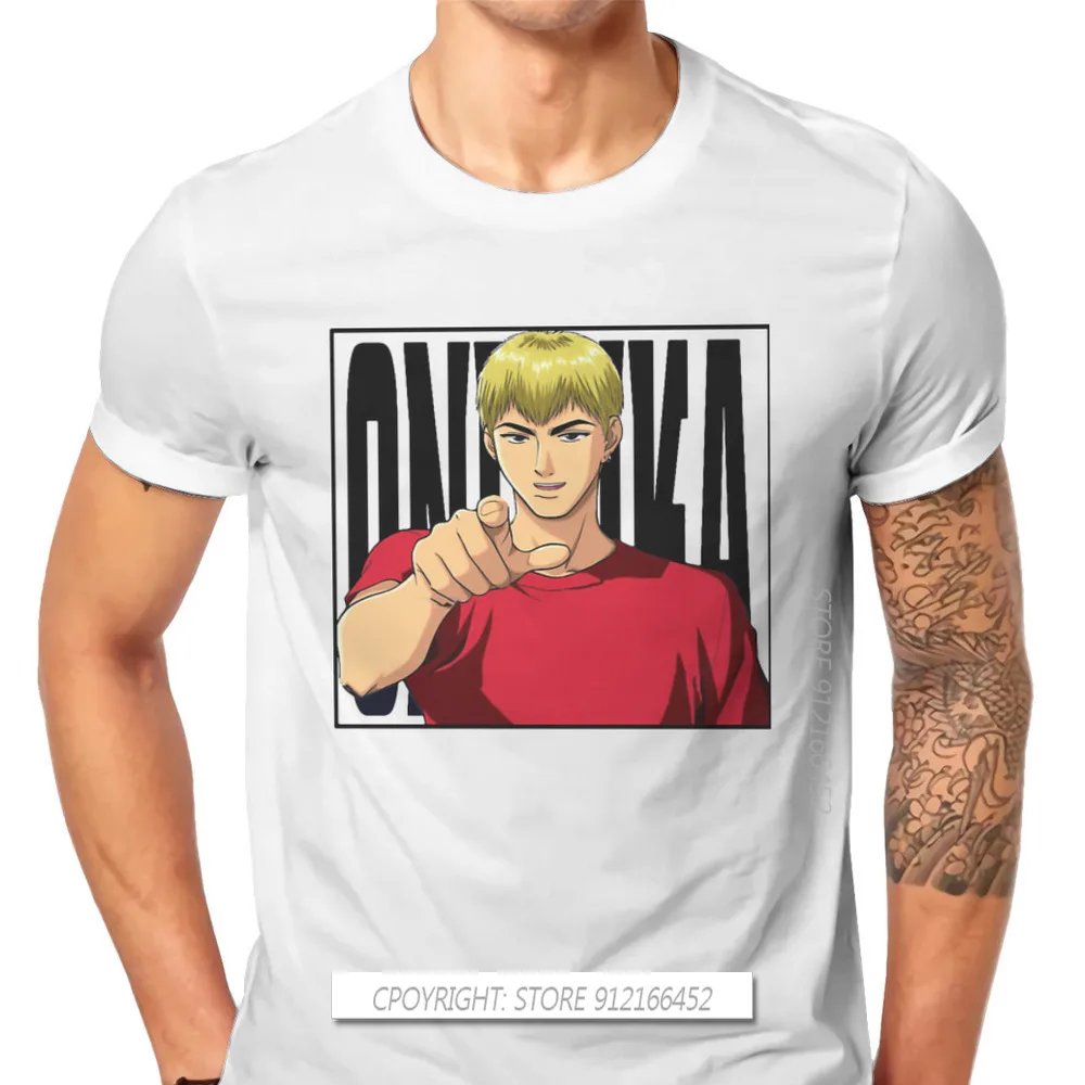 Red Unique TShirt Great Teacher Onizuka GTO Eikichi Azusa Manga Size XS-3XL T Shirt Hot Sale Stuff For Men Women