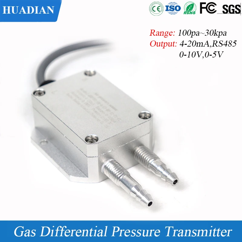 

0-10v 4-20ma differential pressure sensor for wind gas