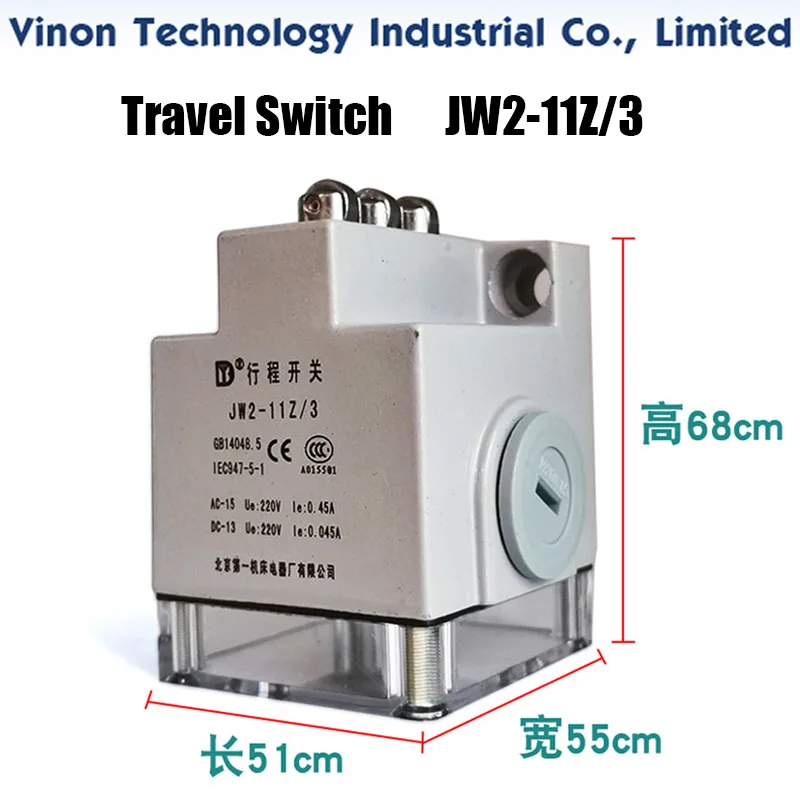 EDM Machine Travel Switch JW2-11Z/3 Used for High Speed Medium Speed Wire Cutting Machine 3 in 1 Limit Switch