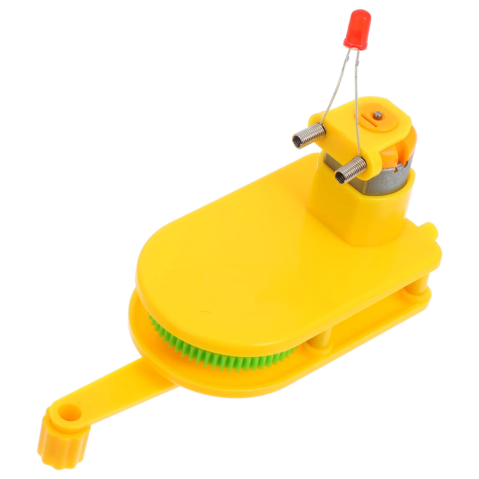 Material Package Hand Generator Child Power Portable Abs Handheld Crank Emergency