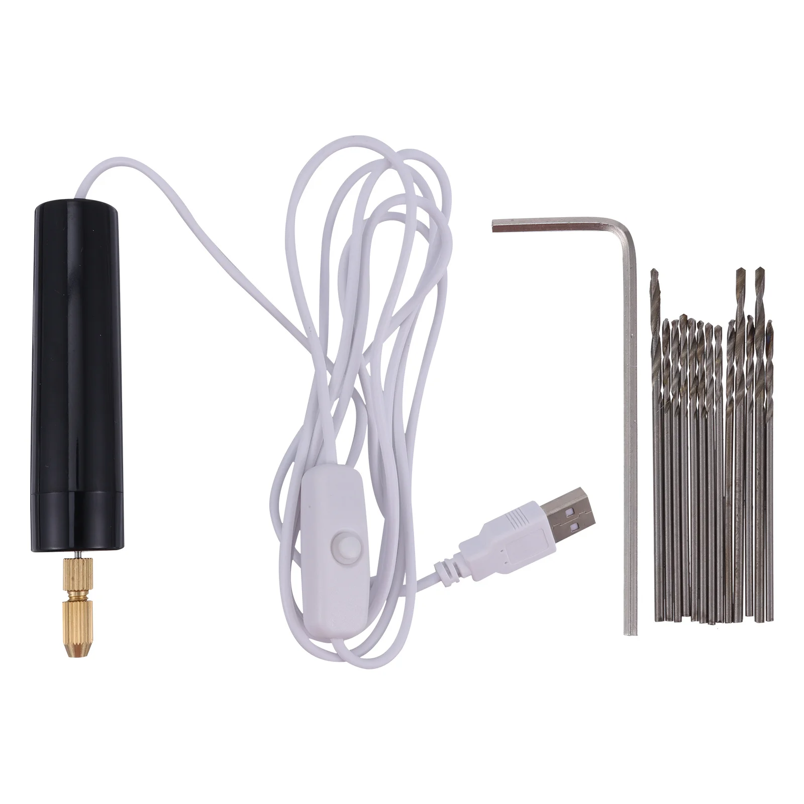 15 قطعة USB شحن أداة دوارة لاسلكية مثقاب كهربائي صغير محمول النقش تلميع شحذ الخشب البلاستيك DIY بها بنفسك