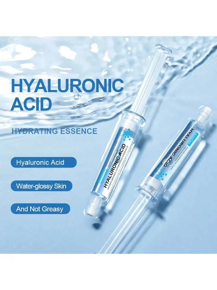 Solution de base d'acide hyaluronique, type de frottis, essence aqua éclaircissante, anti-rides, produit de soins pour la peau