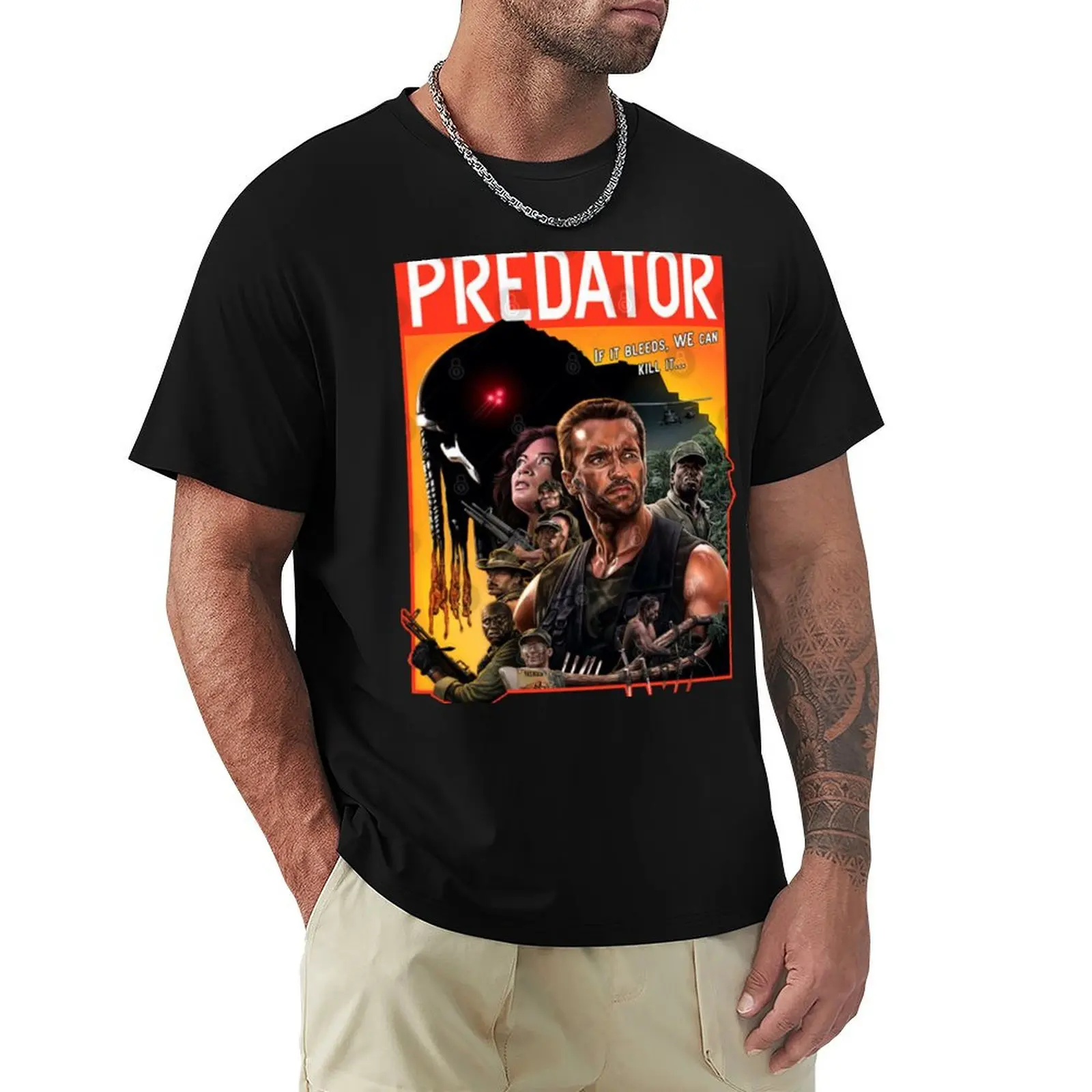 If it Bleeds, We can KILL IT! T-Shirt Light Athletic Short Sleeve Tee Shirt