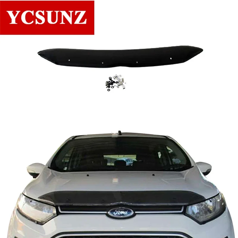 

Acrylic Bonnet Guards For Ford Ecosport 2013 2014 2015 2016 2017 2018 2019 Hood Bonnet Deflector Bug Shield car Accessories