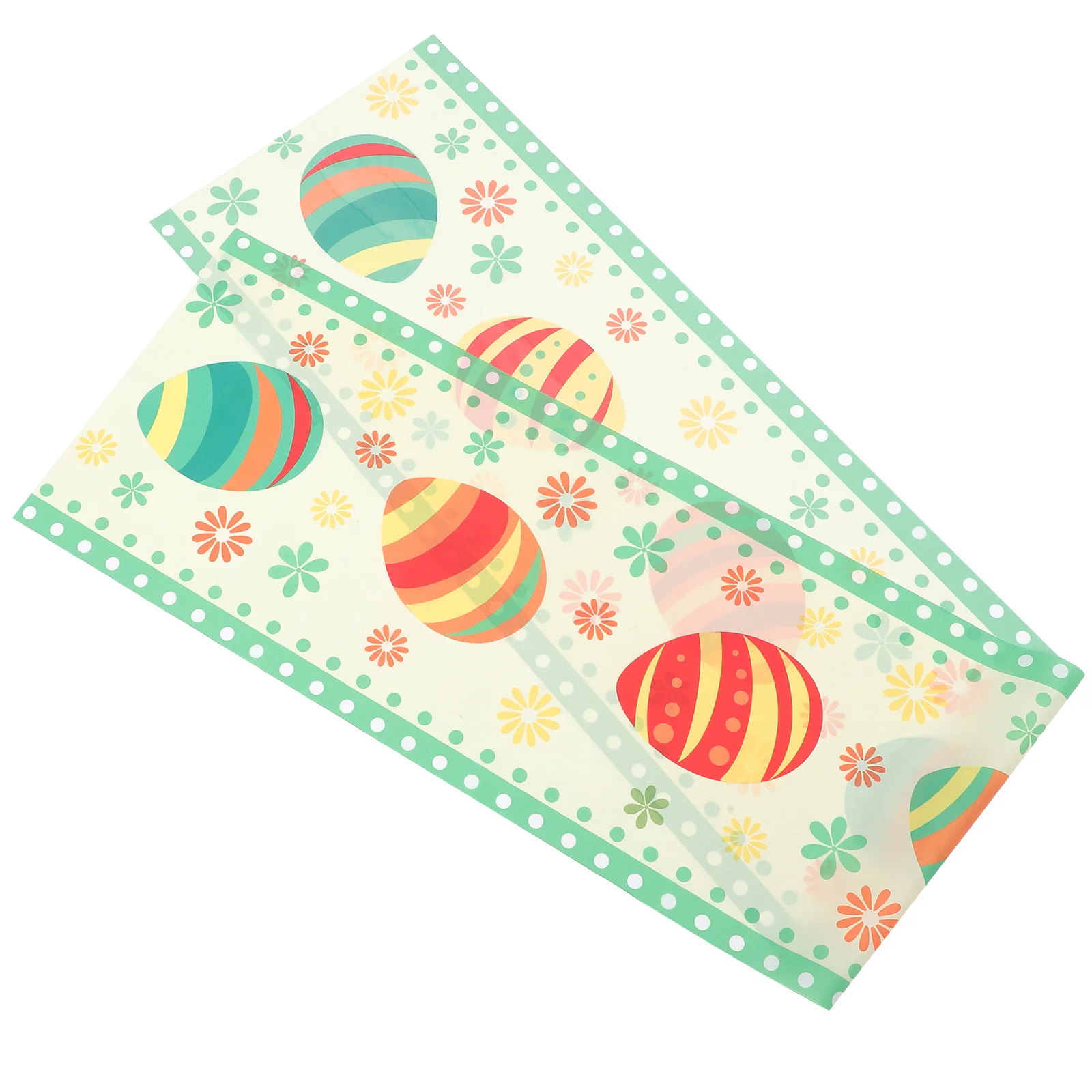 

Easter Table Runner with Egg Pattern Spring Decorative Cloth for Dining Table Kitchen Living Room Festive Holiday Party