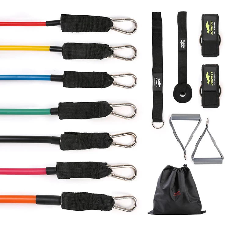 الأزرق حزمة الصالة الرياضية مجموعة طويلة باكستان دروبشيبينغ أربطة المقاومة المقاومة المضادة للمفاجئة 1