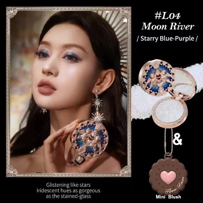 The Flower Knows Little Angel Collection Relief Highlight Gesichtspuder iluminador Makeup Contour Highlighter Palette 8g/0,3Fl.oz
