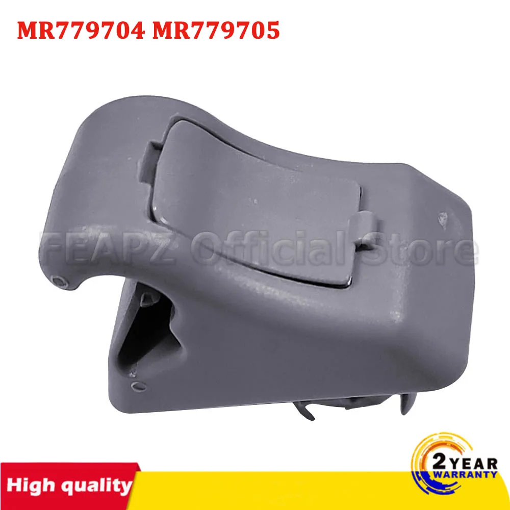 Gray Car Sun Visor Hook Clip Bracket MR779704 MR779705 For Mitsubishi Pajero Montero MK3 2000-2006 V73 V77 V93 V97