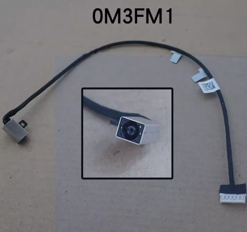 New For Dell Vostro 5468 5568 notebooks DC Power Jack Charging DC-IN interface cable 0M3FM1