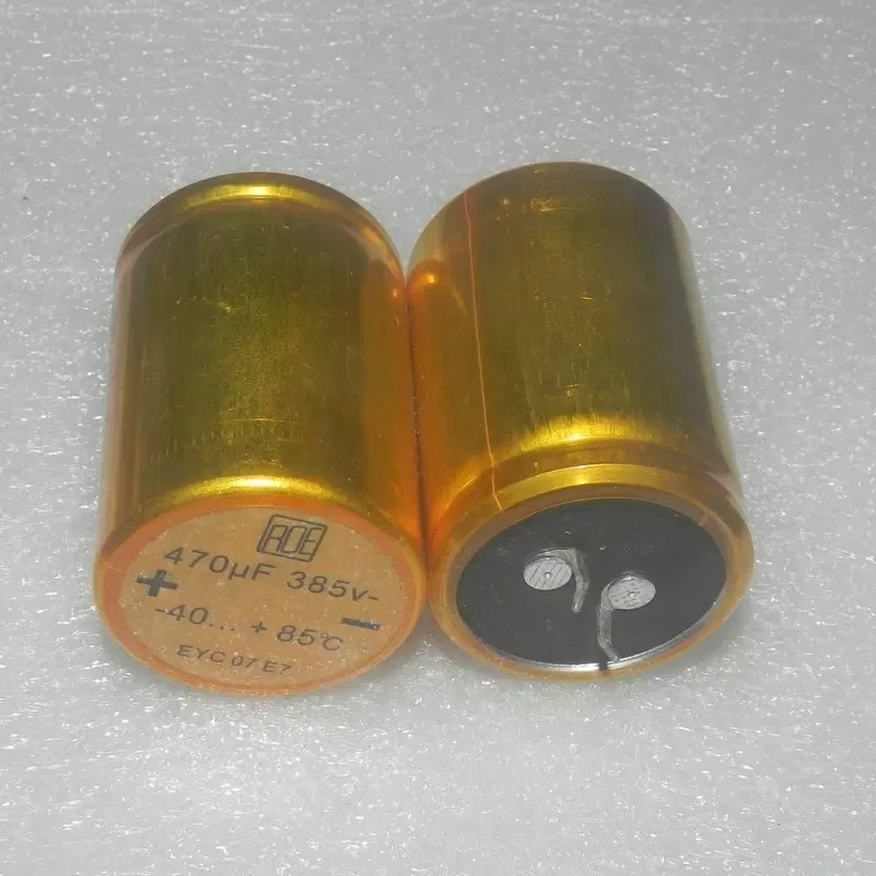 

1PCS Gold Germany ROE EYC 385V 470UF 400v Tank Machine Supplement High Voltage Filter Electrolytic Capacitor