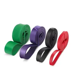 Stoere latex weerstandsband, elastische oefening, kracht, pull-ups, extra band, pilates, fitnessapparatuur, versterkende trein