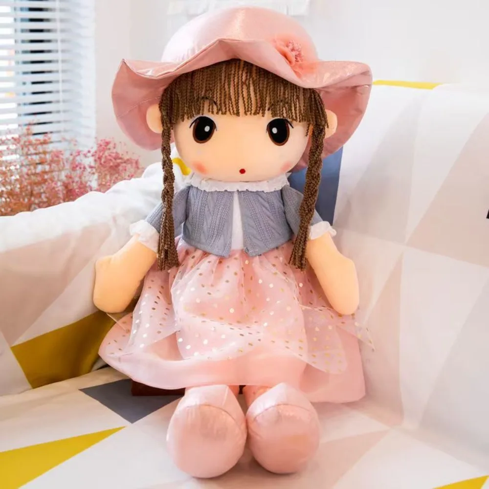 

Stuffed Animal Dolls Cartoon Sweetheart Doll Soft Rag Doll Style Gril Plush Toy 45CM Cute Design Girl Stuffed Toys Girl