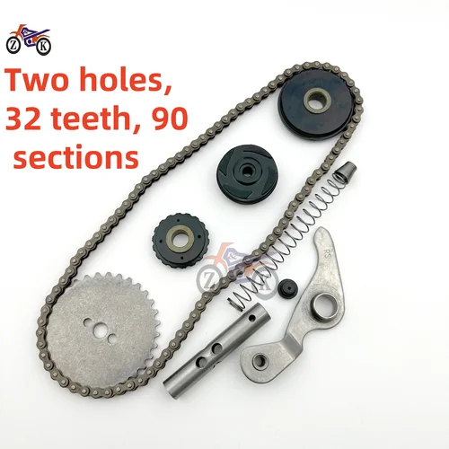 Imagen 2 del producto Triciclo de motocicleta para Zongshen Loncin Lifan Horizontal 120/125/130 motor Y sincronización de motor cadena pequeña