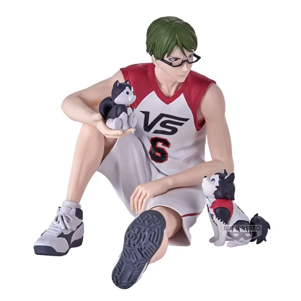 Original BANDAI Banpresto Kuroko's Basketball Interval Midorima Shintaro PVC Anime Figure Action Figures Model Toys