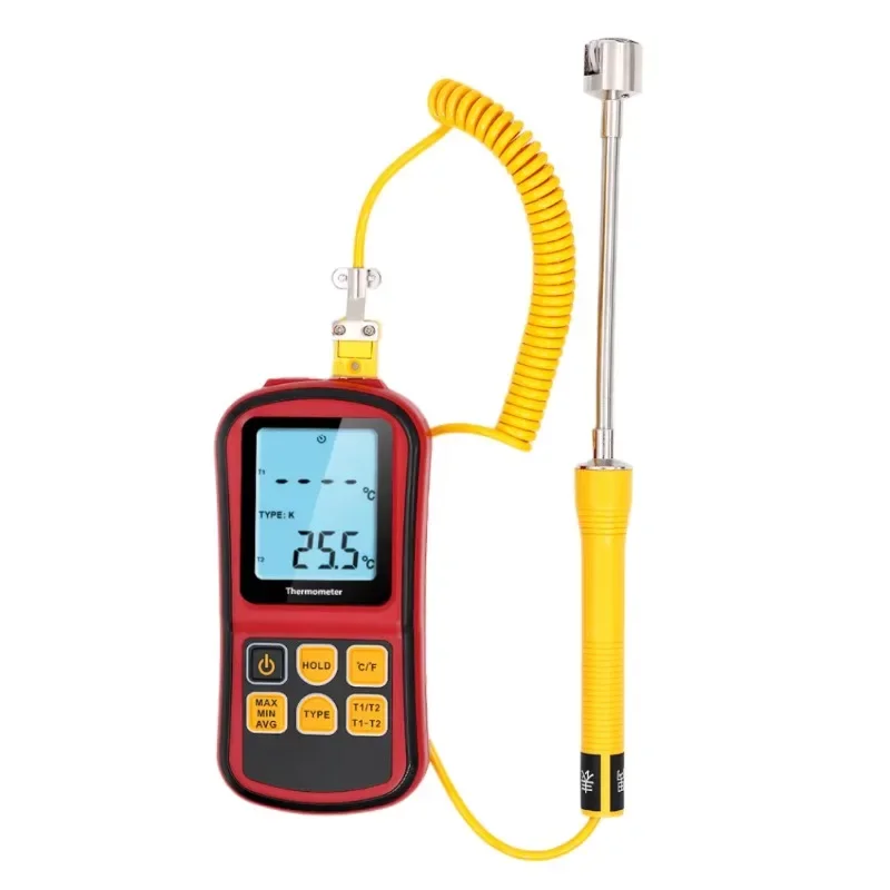 Hot Selling Dual Channel K Digital Pyrometer Thermocouple Industrial Thermometer