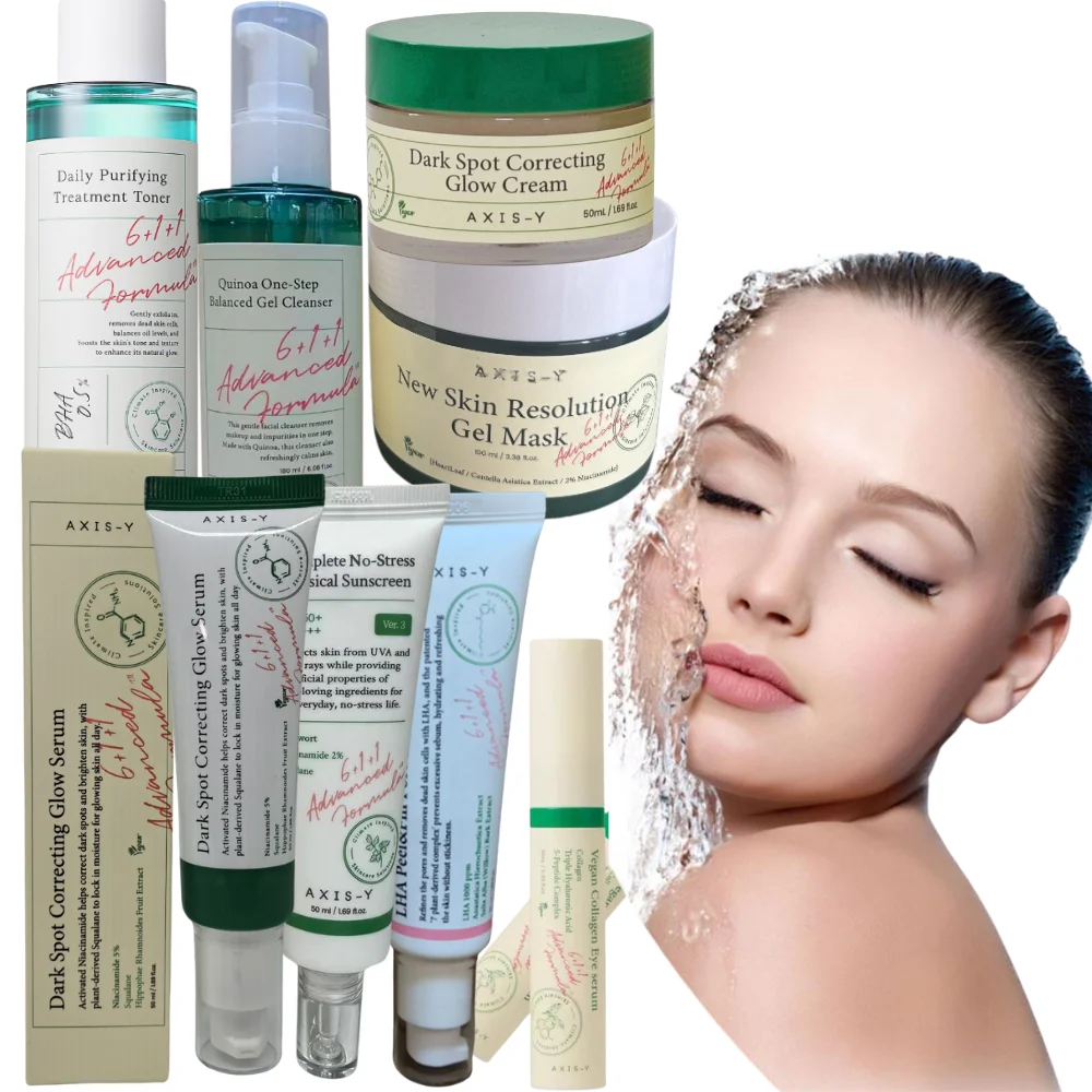 

Axis-y Dark Spot Correction Serum & Glow Cream Effectively Improves Dark Moisturizing Soothing Reduce Pigmentation Skin Care