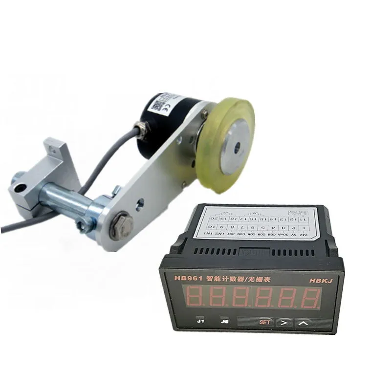 Roller Length Measuring Banding Wheel Encoder Meter Counter Readout Indicator HB961