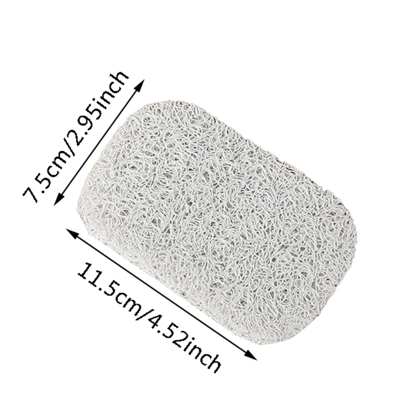 4 pz/set pastiglie di sapone barre portasapone scarichi di sapone cuscinetti salvaspazio per doccia cucina bagno viaggi forniture per la pulizia dell'hotel