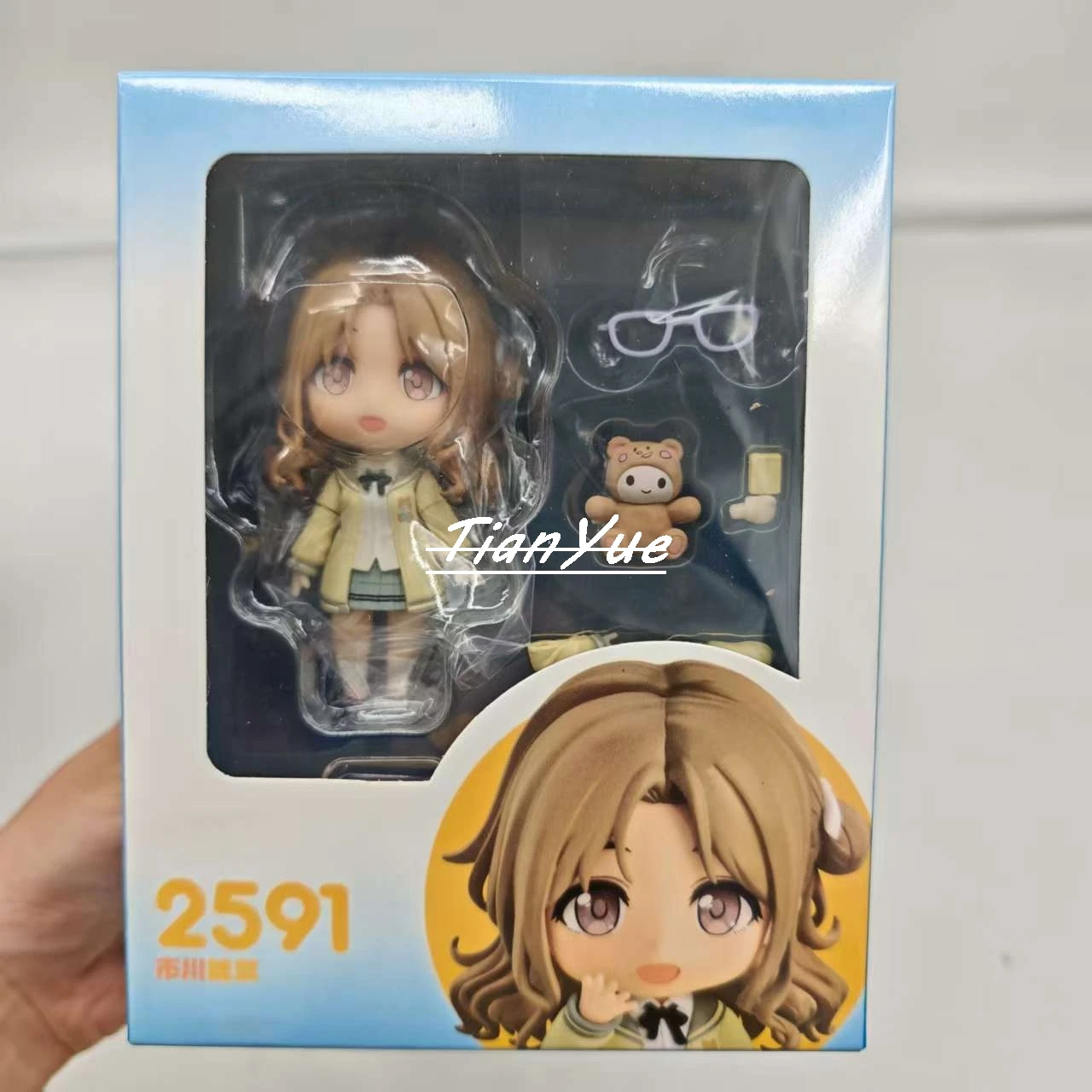 

Annime Hinana Ichikawa 2591 Idol Master Shining Colors Шарнирная фигурка милой девушки Модель игрушки Рождественский подарок 10 см