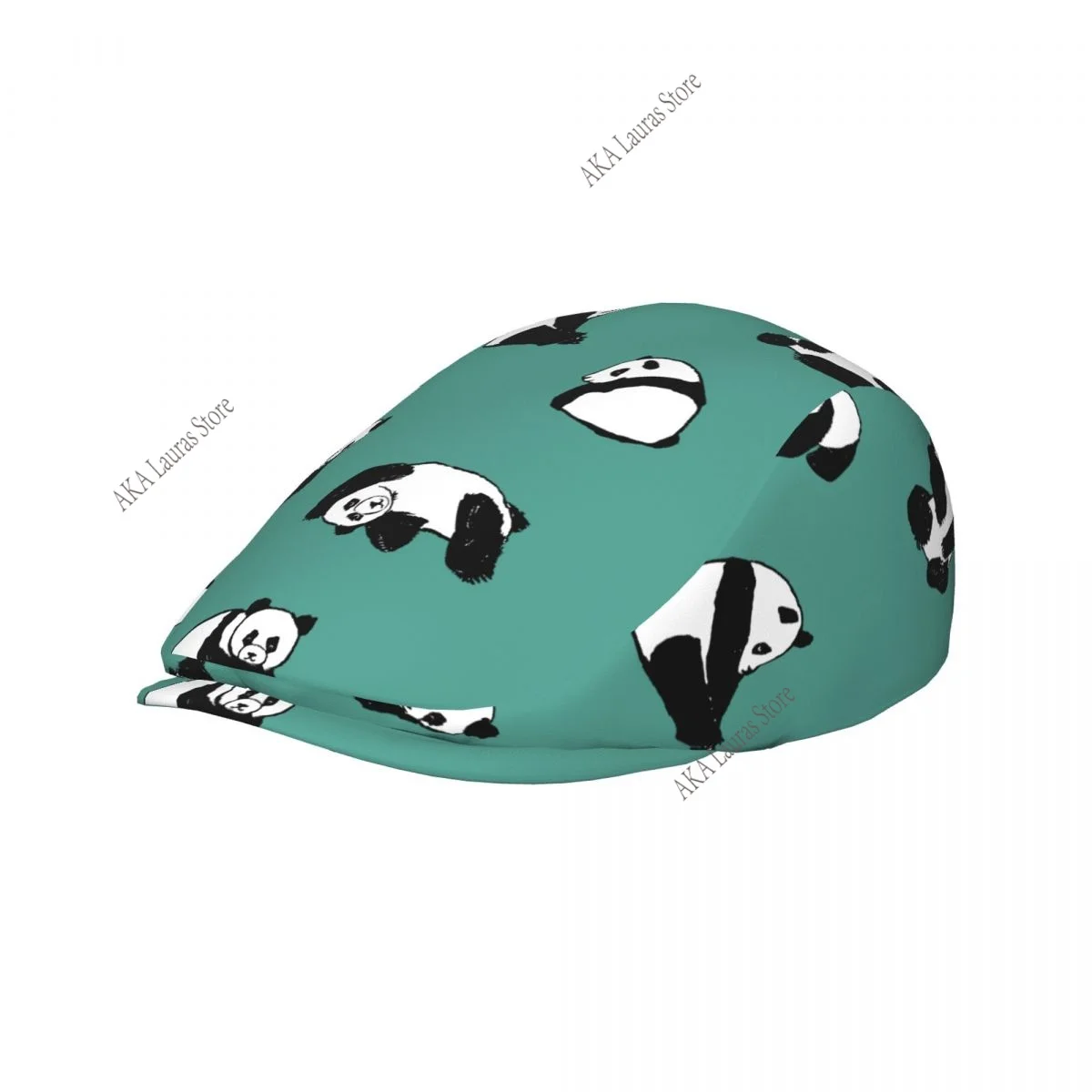 Newsboy Cap Panda Vintage Casual Cap Berets Visor Gatsby Flat Ivy Hat Elegant Men's Beret