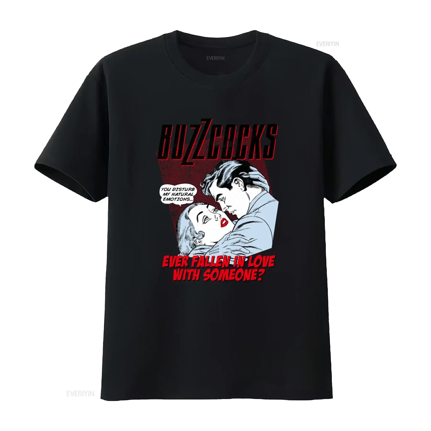 Buzzcocks Ever Fallen In Love Punk Style Gamer Cult Meme Movie Music T Shirt C7239 vintage Washed graphic Stretched Stylish