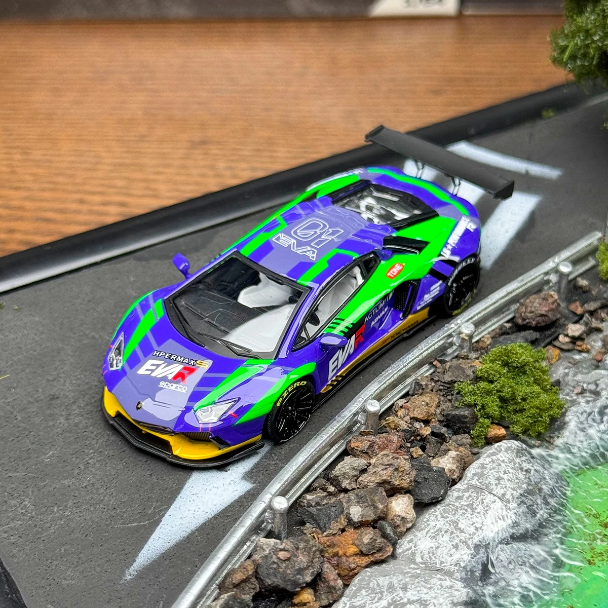 King Model Diecast 1/64 Scale Lamborghini Alloy Car Model Lamborghini Lp700 Play Vehicles Toys for Boys Gift Collection