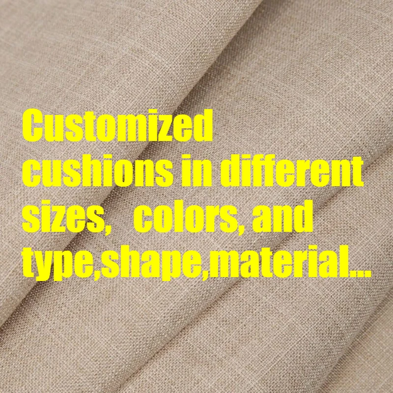 Customized Cushions in Different Sizes, Colors, and Type, Shape, Material...