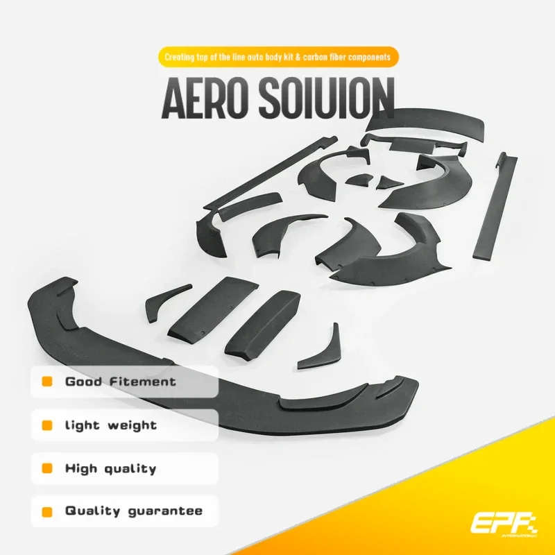 ملحقات السيارة لسيارات BMW F82 M4 LB Style Wide Body Kits (FL/FF/RF/SSX/SPAT/DIF/RS) - مظهر عدواني واسع الجسم، مناسب تمامًا