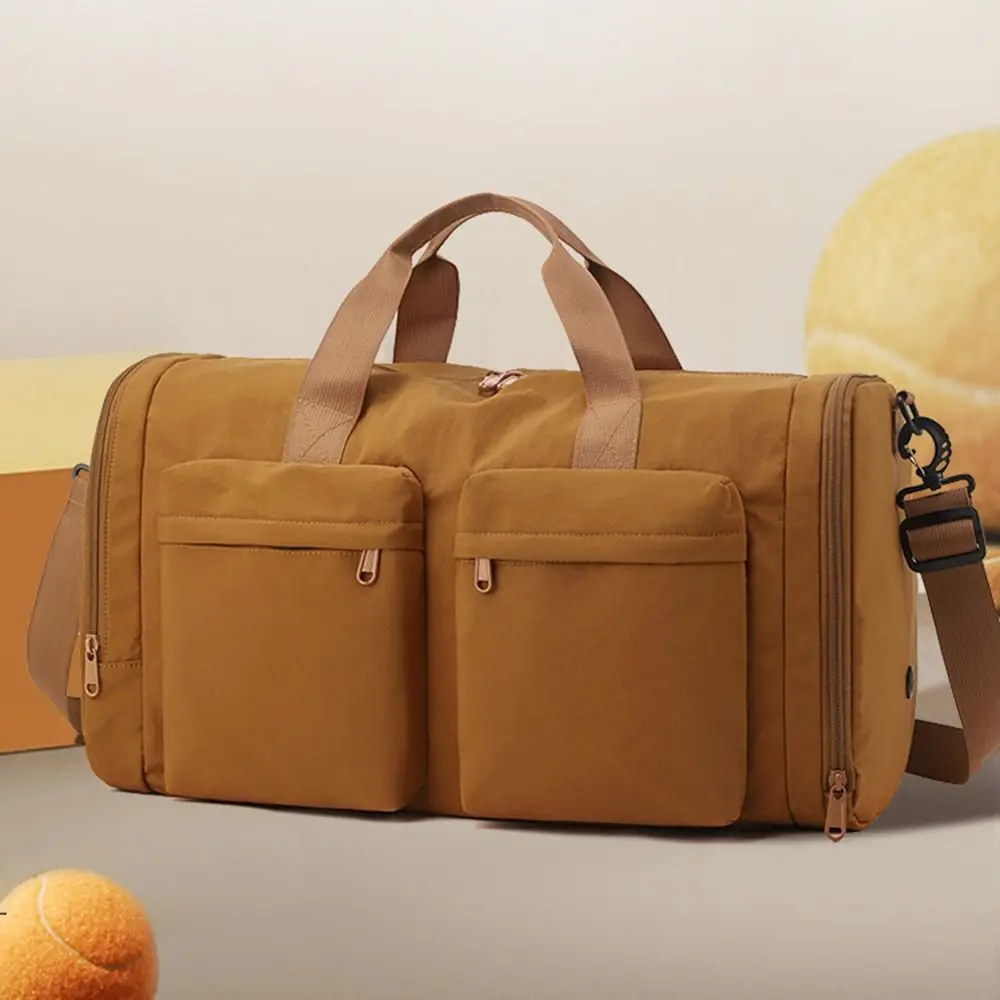 

Складная дорожная спортивная сумка большой вместимости, водонепроницаемая спортивная сумка для фитнеса с отдельным отделением для обуви, пыленепроницаемая