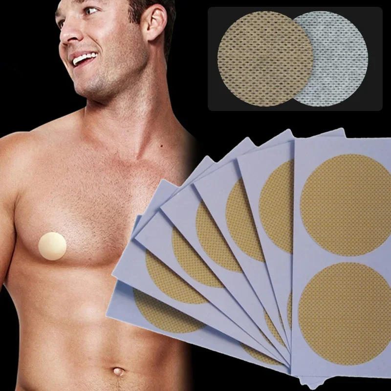 10Pairs Men Nipple Cover Adhesive Stickers Bra Pad Breast Women Invisible Breast Running Protect The Nipples Chest Stickers