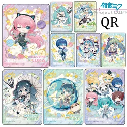 Hatsune Miku QR-38-51 KAYOU Kagamine Len carte da collezione regalo di compleanno di natale Kagamine Rin The World Project Colorful Stage