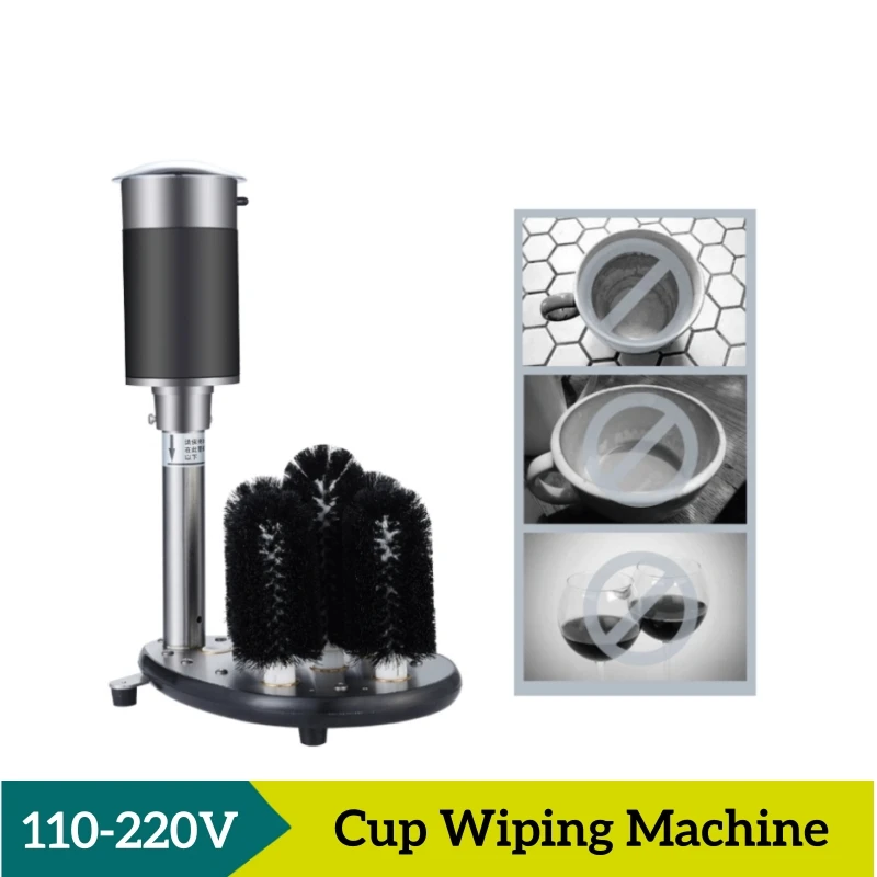 Commercial Glassware Dryer Polishing Washer Wiping Machine Automatic Wine Glass Polishing Machine