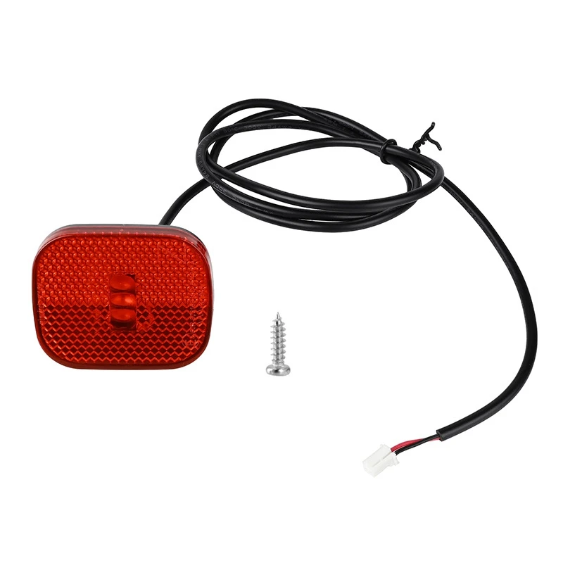 Scooter Tail Light With Wire Waterproof Rear Fender Light For Ninebot F40 Scooter Accessories