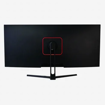 울트라 와이드 스크린 4k LED 모니터, 34 인치 170hz 게임용 모니터, UV2A 패널 디스플레이 HDR400 스크린 DP + HDMI 1500R 표면 스크린 