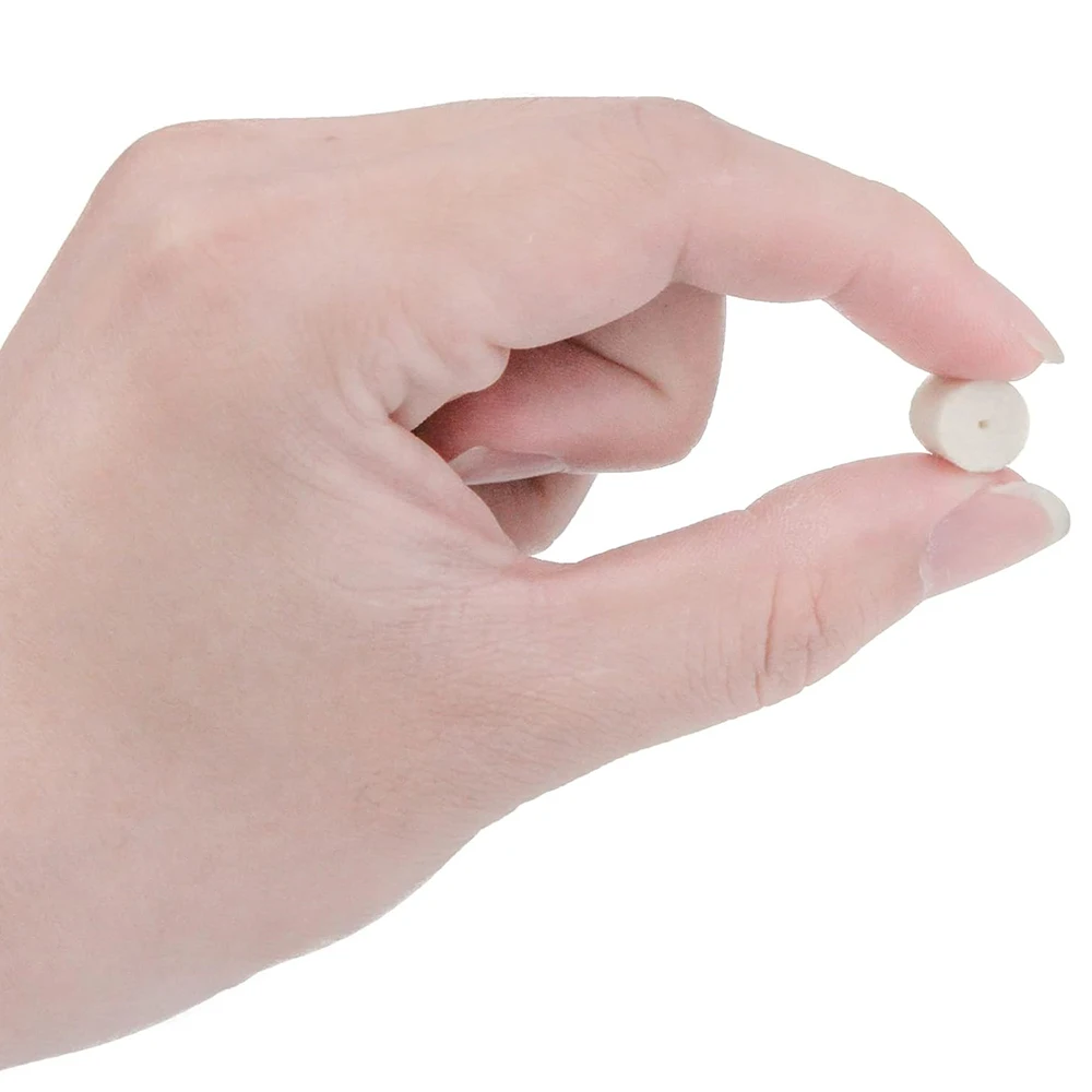 100 قطعة منصات ورأى تنظيف غرفة البندقية مع 1 محول تركيب قضيب ل.17/.22/.38/.30 كريات التنظيف المحددة من عيار Cal