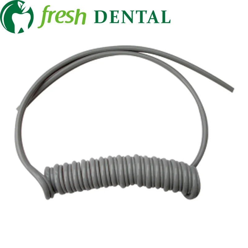 

10PCS Dental 2 Holes High Speed Handpiece Hose Chair Tubing Spiral tube Without Connector Silicone Spiral Pipe SL1118