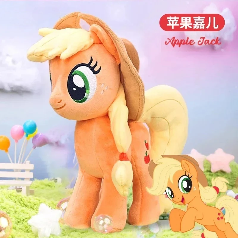 35/30CM My Little Pony Plüschtiere Twilight Sparkle Pinkie Pie Fluttershy Rainbow Dash Weiche Gefüllte Einhorn-Spielzeuge als Geschenk für Kinder