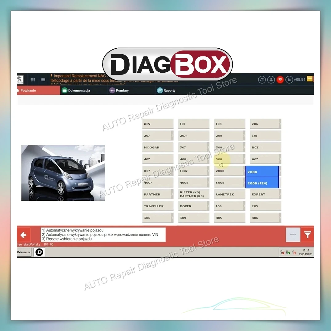 PANAS! Diagbox V9.91 V9.68 V9.129 Pembaruan Lengkap Untuk Lexia3 PP2000 Lexia-3 Diagbox 9.91 Untuk Alat Diagnostik Citroen/Peugeot Hingga 2022