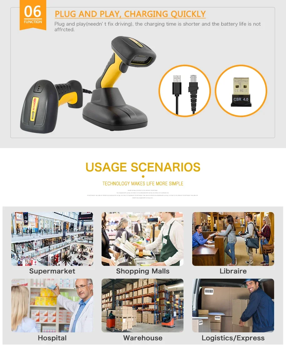 Imagem -05 - Netum-industrial Handheld Barcode Reader Scanners Dpm qr Code e Data Matrix Barcode Scanner 32bit Usb qr Bar Code