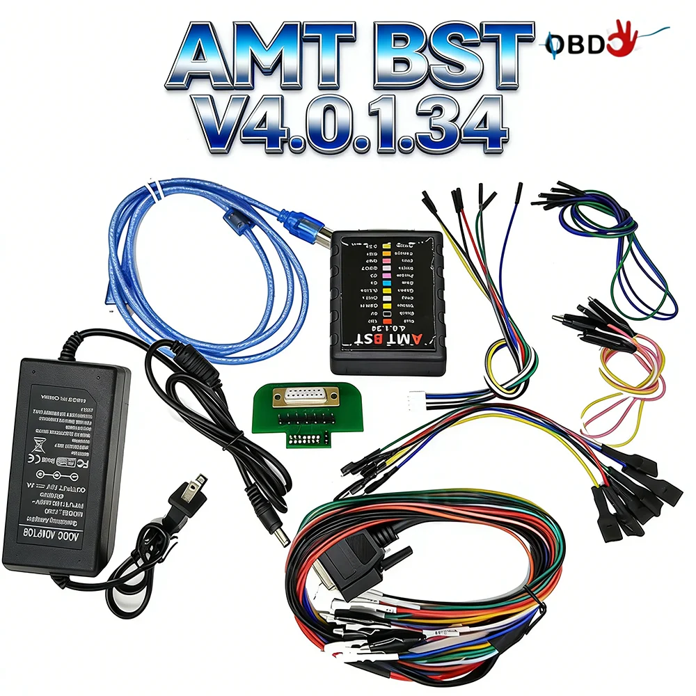 

Newest AMT BST V4.0.1.34 Service Tool Reading and Writing Tool Upgraded version of V2.1.5.6 / V3.1.3.5 Support Multi-brand Cars