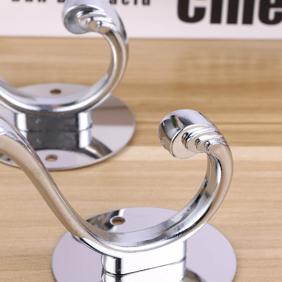 

4pcs Towel Hooks Stainless Steel Wall Mount Bathroom Bedroom Kitchen Storage Small Space Saver Durable Metal Hanger