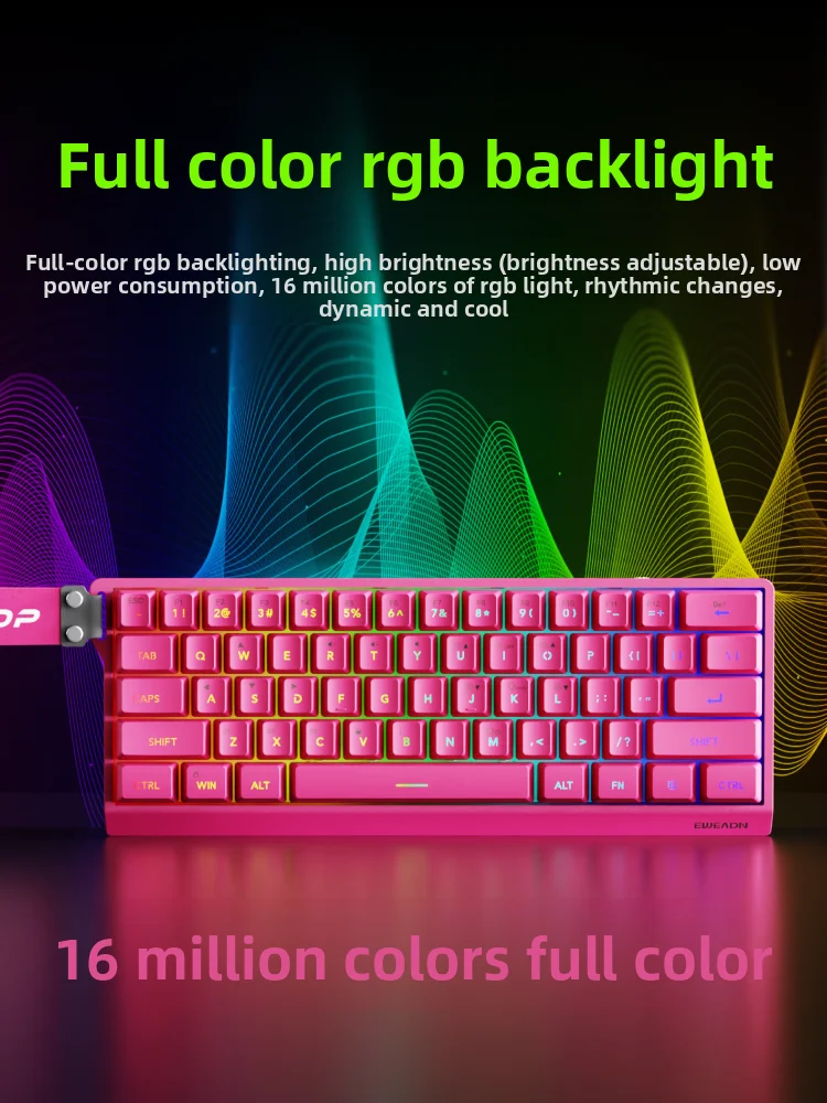 EWEADN F61 有線メカニカルゲーミングキーボードとマ - Gaming Keyboard Mouse Set のレビューと価格