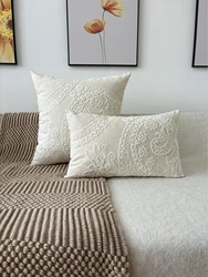 1pc, Embroidery Throw Pillow Without Insert, Decorative Throw Pillow Cushion, For Living Room Bedroom Sofa Home Decor