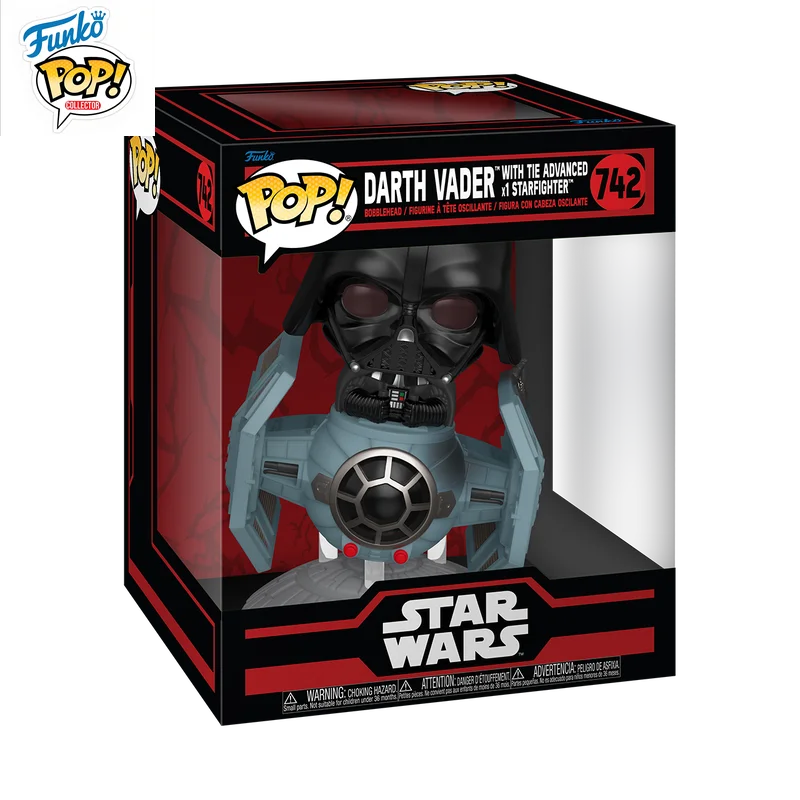 In Stock FUNKO POP Original Star Wars Black Warrior with Vaddas Vader Limited Mobile Phone Model Collection Holiday Gifts - Image 4