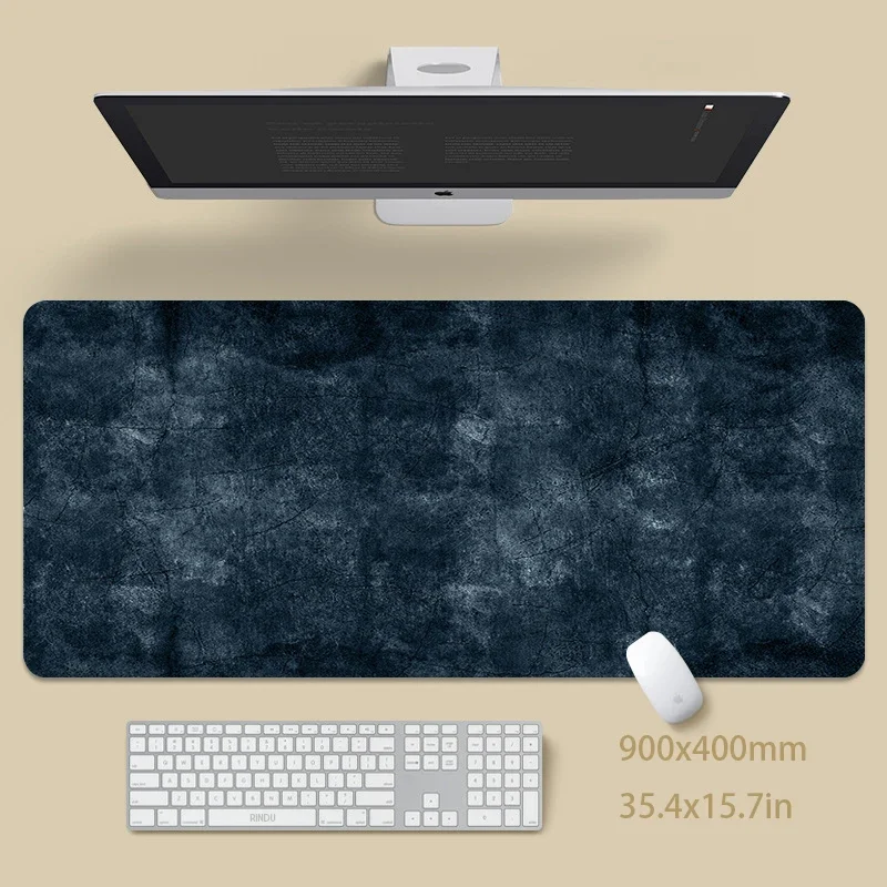 Minimalist Desk Gamer Mausepad Mouse Pads Office Desk Large Mat For Computer Table Keyboard Accessories Non-Slip Carpet 900X400