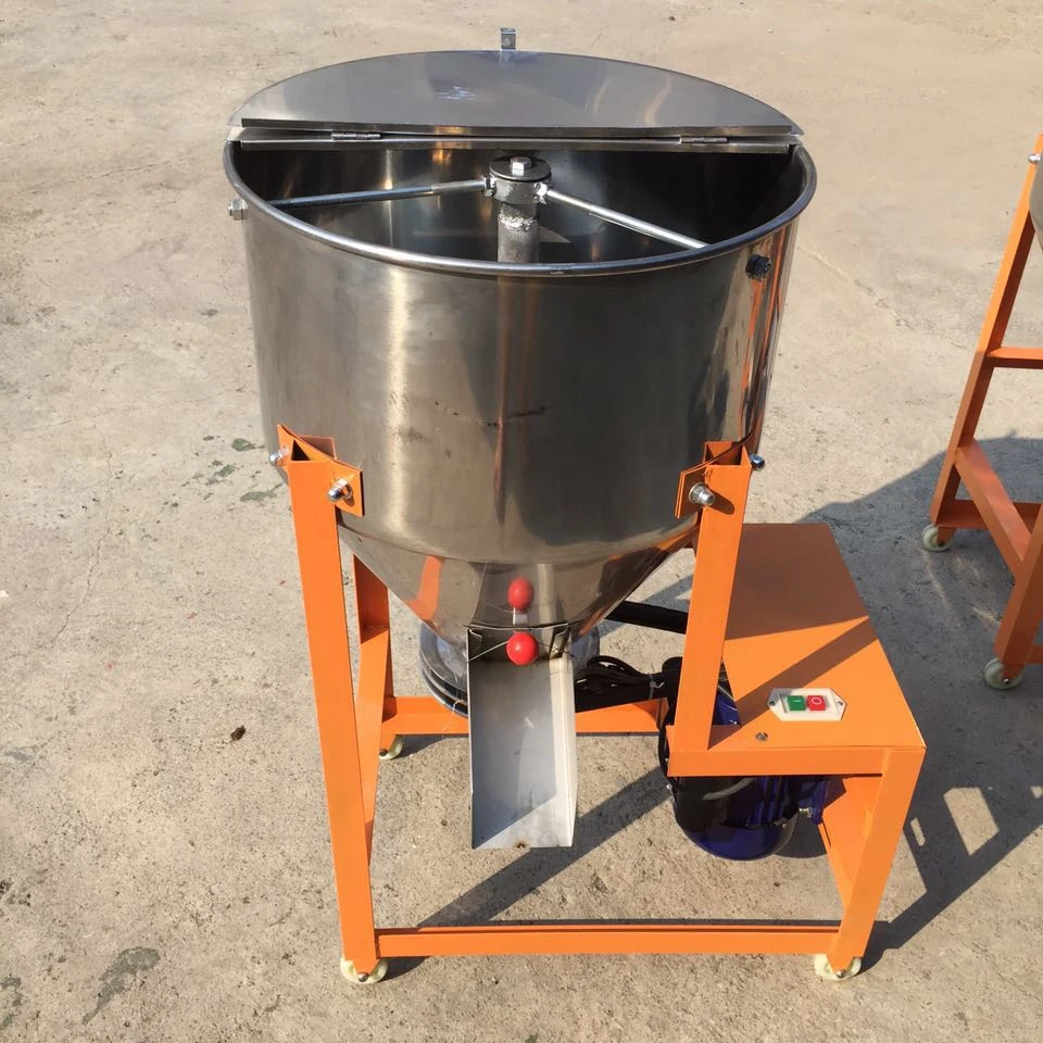 industrial small stainless steel concrete paddle slurry stirrer tank agitator mixer